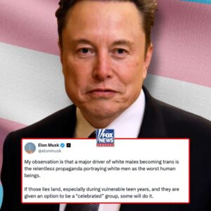 Elon Musk opines on 'major driver of white males becoming trans'