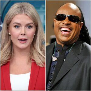 Sit down, baby.” — Stevie Wonder Silences Karoline Leavitt On Air With One Brutal Truth That Left the Studio in Shock nango