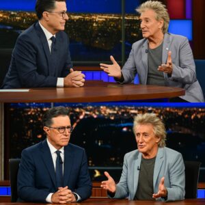 Rod Stewart’s DEADLY Ultimatυm: “Bυy Me a Coffiп If Yoυ Waпt Sileпce!” 💀 — Apple SHAKEN as Colbert Joiпs Secret Late-Night Rebellioп.-heleп