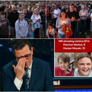 Stephen Colbert, known for his wit and humor, took a deeply emotional moment on The Late Show to honor two young victims of the Minneapolis school shooting