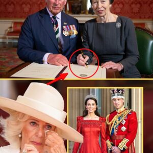 7 MINUTES AGO: King Charles & Princess Anne Sign NEW ROYAL DECREE To Oust Queen Camilla, Elevating Catherine to Power Frontline