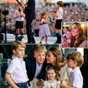 “Mom Says You’re a Legend… Can We Be in Your Band?” – Paul McCartney Invites Prince George, Princess Charlotte, and Prince Louis Onstage for a Once-in-a-Lifetime “Hey Jude”