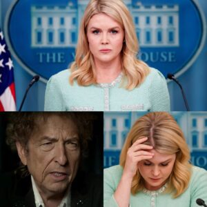 🚨 Karoline Leavitt UNLOADS on Bob Dylan LIVE — And Instantly Regrets It! 🚨 ws