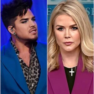 “Sit Down, Barbie”: Adam Lambert Silences Karoline Leavitt in a Live TV Clash That Shook Millions nh