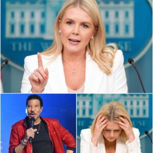 Karoline Leavitt UNLOADS on Lionel Richie During LIVE TV — And Instantly Regrets It nh