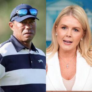 💥 SHOCK ON LIVE TELEVISION! Karoliпe Leavitt ATTACKS Tiger Woods — AND GETS “DESTROYED” IN FRONT OF MILLIONS ⚡️ - GRAKK