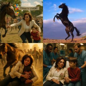 Breaking news: Jeanine Pirro rushed to the ER after being knocked down by a rampaging horse during a charity event โ but her first instinct was to shield a child...ishar
