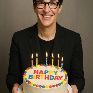 Today is the birthday of political commentator Rachel Maddow. Born in Castro Valley, California, in 1973 — not far from San Francisco