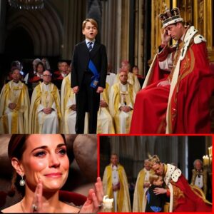 A Song for the New King โ Inside Westminster Abbey, 11-year-old Prince George stepped forward with a silver microphone, singing Somewhere Over the Rainbow as his father, King William, sat on the coronation throne.