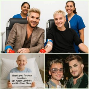 A Silent Gift: Adam Lambert and Oliver Gliese’s Hidden Journey of Love and Generosity nh