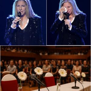 “These are the artists who lit the way for me,” Barbra said softly, her voice catching. “Tonight, they sit front row.” ws