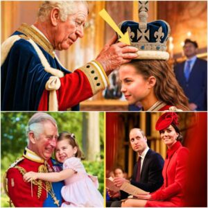 In a stunning departure from tradition, King Charles III announced during a French state banquet that his granddaughter, Princess Charlotte