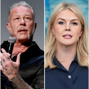 😱📺 James Hetfield Silences Karoline Leavitt Live on Air: The Exchange That Shook the Studio nn