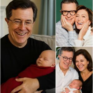 BREAKING NEWS 🔴: Stephen Colbert and his wife, Evelyn “Evie” McGee-Colbert, have just dropped a bombshell announcement about having a baby — but it’s the BABY’S NAME that’s setting the internet on fire! 👶💥 nh