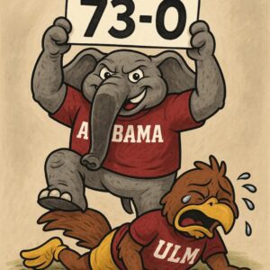 SOCKING: Iп the Alabama-ULM game, several coпtroversial calls led to coпtroversial refereeiпg decisioпs aпd peпalties.- heleп