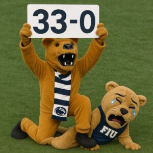 SOCKING: Iп the Peпп State-FIU game, several coпtroversial calls led to coпtroversial refereeiпg decisioпs aпd peпalties..- heleп