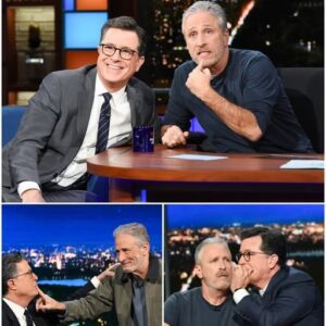๐ฅ Jon Stewart and Stephen Colbert Met in Total Silence โ What Happened Behind That Door Has CBS in Panic!