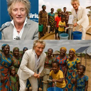 “Rod Stewart’ Secret Project in Africa: The Clean Water Mission No One Saw Coming”. The world knows him as a Rock legend