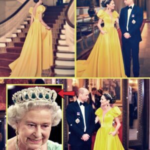 OMG!! Princess Catherine BOLD In Breathtaking Yellow Gown And Queen's Vladimir Tiara at Buckingham Palace Dinner - NGL