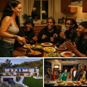 Rihanna and A$AP Rocky Host Star-Studded Housewarming Party with Rihanna’s Home-Cooked Feast