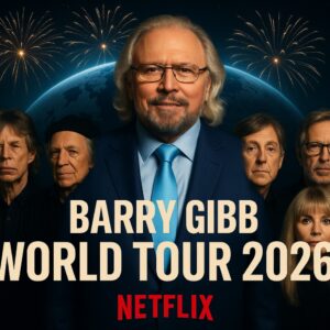 BREAKING: Six music legends — Barry Gibb, Jagger, Richards, Clapton, McCartney & Nicks — unite for an epic world tour.