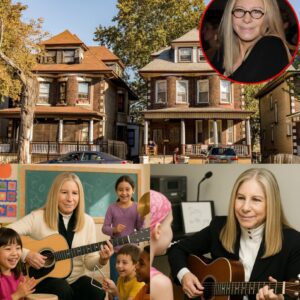 Barbra Streisand Turns Her Childhood Block into a Beacon of Art and Hope. ws