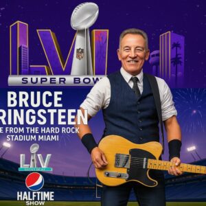 BREAKING: Bruce Springsteen Confirmed as This Year’s Super Bowl Halftime Performer — Fans Erupt in Celebration!
