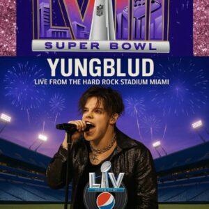 Breaking News: YUNGBLUD Has Been Announced As This Year’s Super Bowl Halftime Performer, Sending Fans Into a Frenzy of Joy!