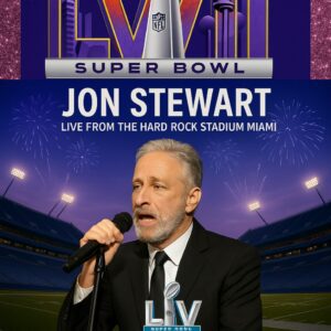 BREAKING: Jon Stewart Confirmed as This Year’s Super Bowl Halftime Performer — Fans Go Wild!