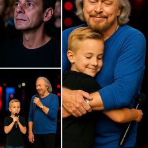🔥 BARRY GIBB LET A 6-YEAR-OLD HEART WARRIOR TAKE THE STAGE, CREATING A MIRACLE MOMENT FOR 20,000 FANS.