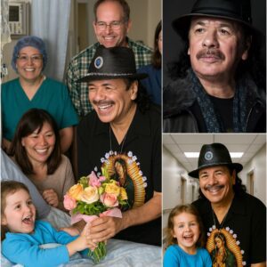 A dying girl had one final wish—to meet Carlos Santana, the legendary guitarist known for his soulful music, before time ran out