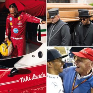 Lewis Hamilton Breaks Down Over Ferrari’s Niki Lauda Tribute — and Makes an Unthinkable Request