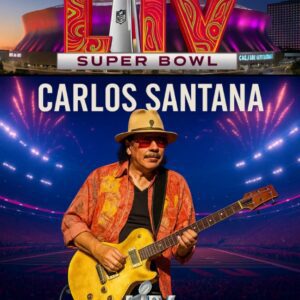 Mind-Blowing: Carlos Santana Has Been Announced As The Halftime Performer For This Year’s Super Bowl, Sending Fans Into A Frenzy Of Joy!