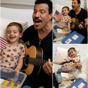 Lionel Richie Turns London Children’s Hospitals into Concert Halls, Spreading Joy on the UK’s National Day nh