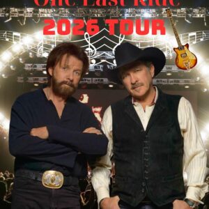 “NEON, ONE LAST TIME…” — Brooks & Dunn Set Out on Their 2026 Tour, “One Last Ride”, Beginning With “Brand New Man” (1991–2026) But the Surprise They’ve Been Keeping for the Closing Night…