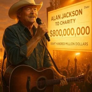 BREAKING NEWS: Alan Jackson to Headline $800 Million Charity Tour Funded by Powerball Winners