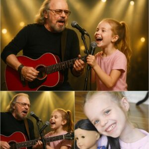 “This is the next diamond,” Barry Gibb whispered with tears glistening in his eyes. The music paused as the world-famous singer knelt down to embrace his 8-year-old granddaughter_cz
