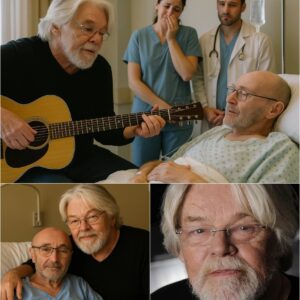 In a quiet London hospital room, Bob Seger sang Landslide to her dear friend Phil Collins, turning the sterile ward into a sanctuary of love and music. With his hand in hers, she whispered, “You’ve always been a legend… and that will never change, no matter the stage.”_cz
