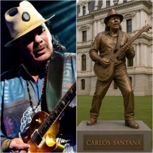 LEGEND IN STONE: Carlos Santana to Be Immortalized with $2.8 Million Statue at Tennessee Capitol — A Monument to the Voice, Heart, and Spirit of America’s Icon of Music