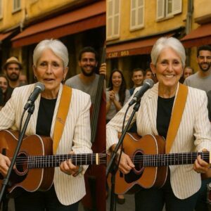 Joan Baez Transforms a San Francisco Street Corner Into a Living Legend: Fans Witness an Unforgettable Night of Music and Magic