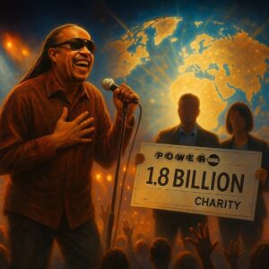 Stevie Wonder to Headline $800 Million Charity Music Tour Funded by Powerball Winners nn
