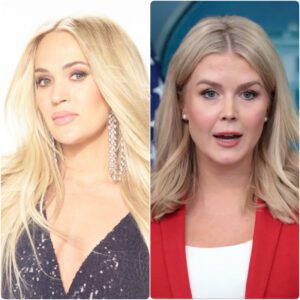 “Sit down, Barbie.” — Carrie Underwood stuns live TV with a bold clapback after Karoline Leavitt mocks Canada.