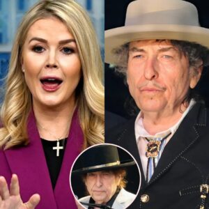 “THIS IS WHY HE’S A LEGEND!” — Bob Dylan’s Savage Takedown of Karoline Leavitt Sets Off a Cultural Firestorm 🎸🔥 ws