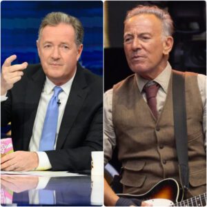 “You’re just living off your old hits,” Piers Morgan mocked Bruce Springsteen on live TV.