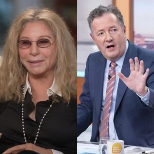 Barbra Streisand silences Piers Morgan with six words that froze the entire studio. ws