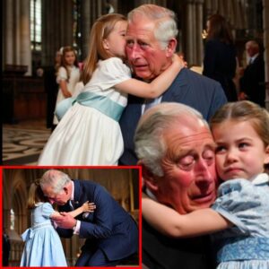 HEART-MELTING ROYAL MOMENT. At Westminster Abbey, tradition stood still — and love took over...