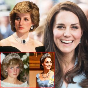 “I will not be like her…” — Kate’s chilling vow as she stepped into the crown once worn by Diana ignited a storm of comparisons with the woman once hailed by the world as the “People’s Princess.”