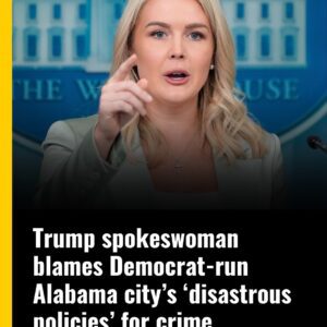 Trump spokeswoman blames Democrat-run Alabama city’s ‘disastrous policies’ for crime_cz