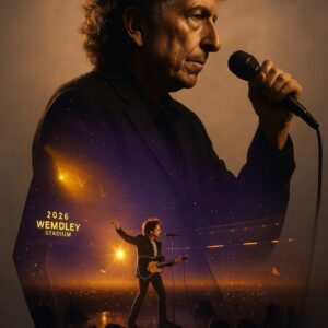 EXPLOSIVE: Bob Dylan to Headline Historic Wembley Stadium Concert in 2026. ws