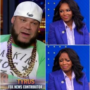 HIS JUST HAPPENED: Tyrus Becomes a HERO After HUMILIATING Jasmine Crockett – Her SHOCKING Exit from the Stage Leaves Viewers Stunned